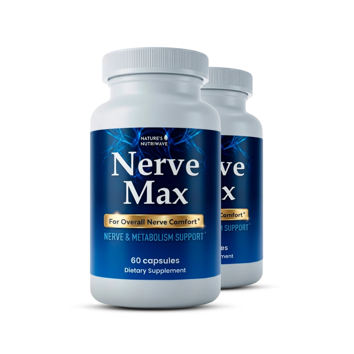 NerveMax Nerve Health Support Supplement Bottle
